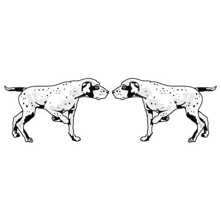 Dalmatian Dog Decal, Dog Lover Decor Vinyl Sticker